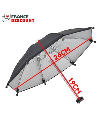 Parapluie Universel Pro pour Appareil Photo — Protection Pluie & Soleil.