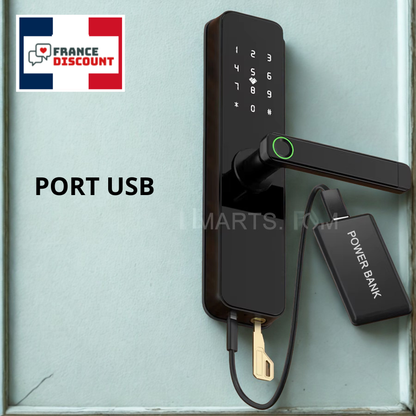 Serrure Connectée Biométrique — Sans Clé, Bluetooth TTlock, Appartements.