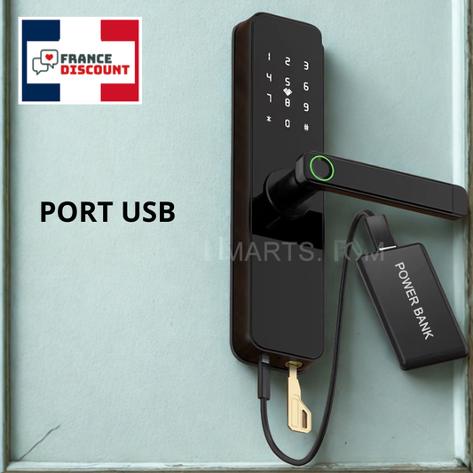 Serrure Connectée Biométrique — Sans Clé, Bluetooth TTlock, Appartements.