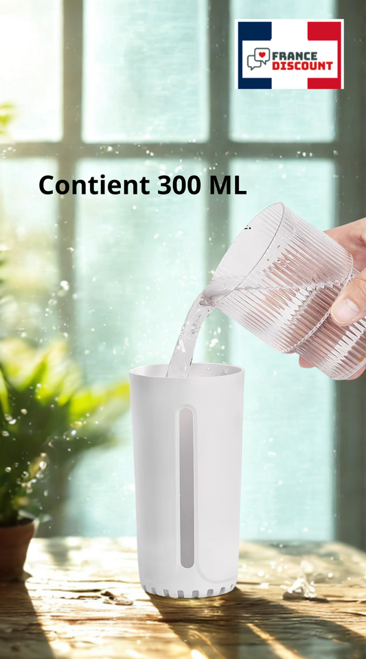 Humidificateur d'Air avec LED — Brume Douce & Ambiance Lumineuse