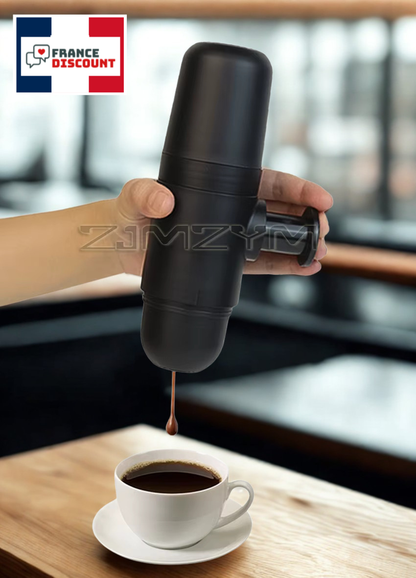Cafetière Manuelle Portable — Expresso 8 Bars en Voyage