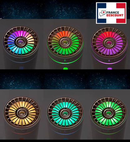 Humidificateur d'Air avec LED — Brume Douce & Ambiance Lumineuse