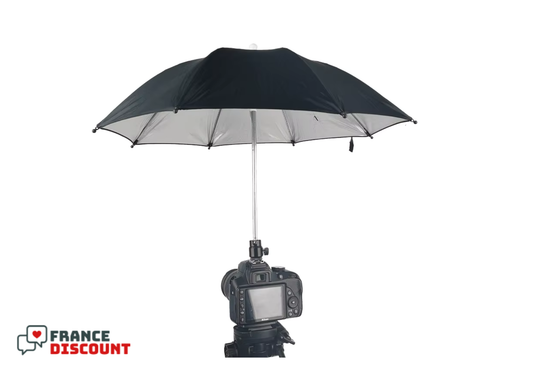 Parapluie Universel Pro pour Appareil Photo — Protection Pluie & Soleil.
