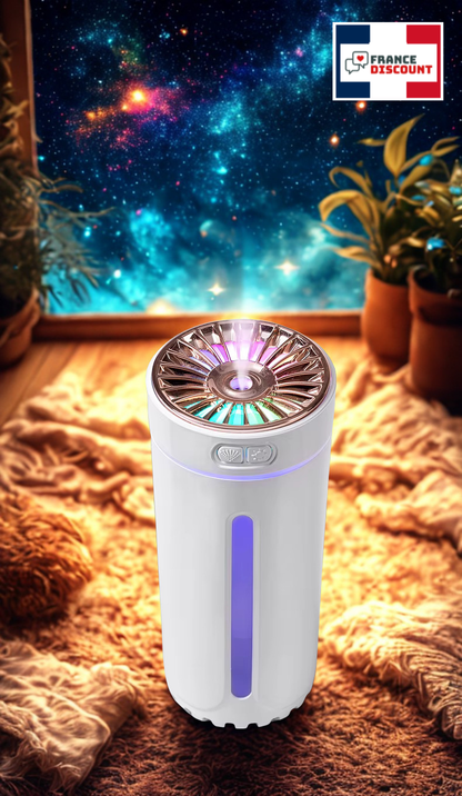 Humidificateur d'Air avec LED — Brume Douce & Ambiance Lumineuse