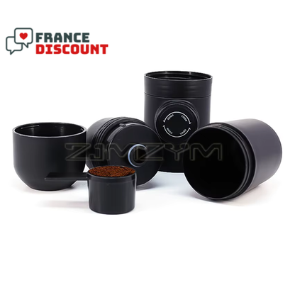 Cafetière Manuelle Portable — Expresso 8 Bars en Voyage