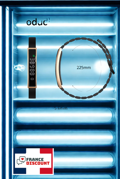 Bracelet Connecté Sport & Santé — Suivi Sommeil, Cardio & Podomètre