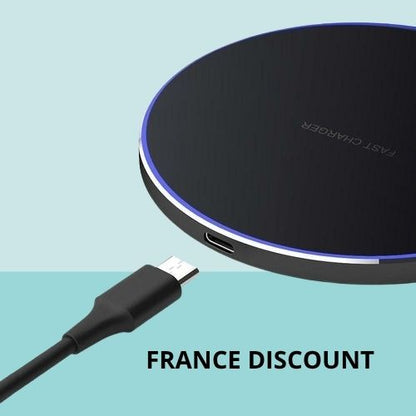 Station de Charge Sans Fil 30W Ultra-Rapide — Chargeur Dragon W9