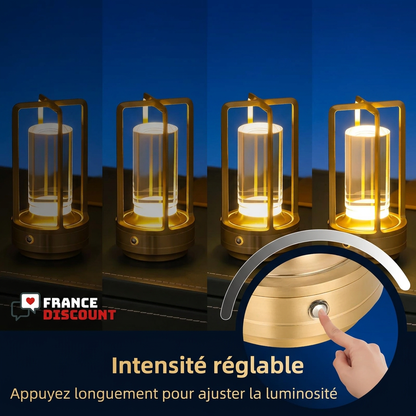 Réglage de l’intensité lumineuse par appui long