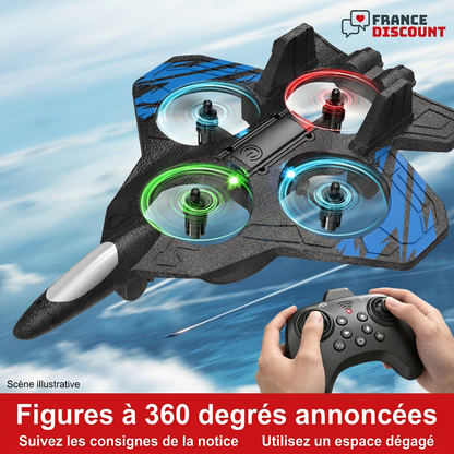 Figures à 360 degrés annoncées et consignes de pilotage