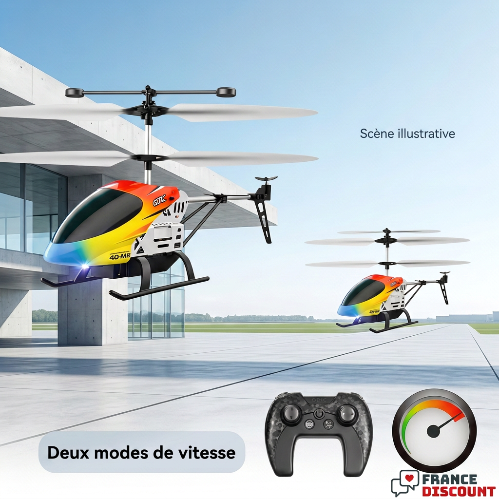 Deux modes de vitesse, scène illustrative