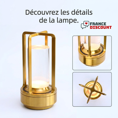Détails de la lampe et vues rapprochées